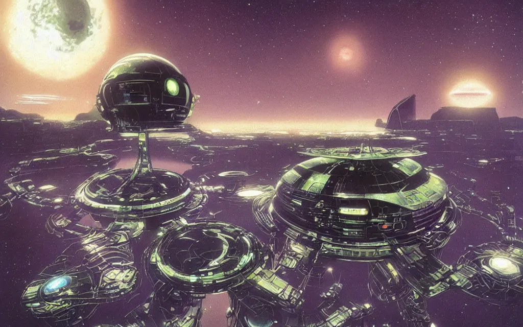 Image similar to a techno - spiritual utopian alien, perfect future, award winning digital art by chris foss