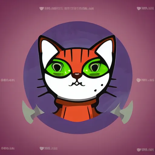 Image similar to Evil emperor kitten, sticker, highly detailed, colorful, illustration, smooth and clean vector curves, no jagged lines, vector art, smooth