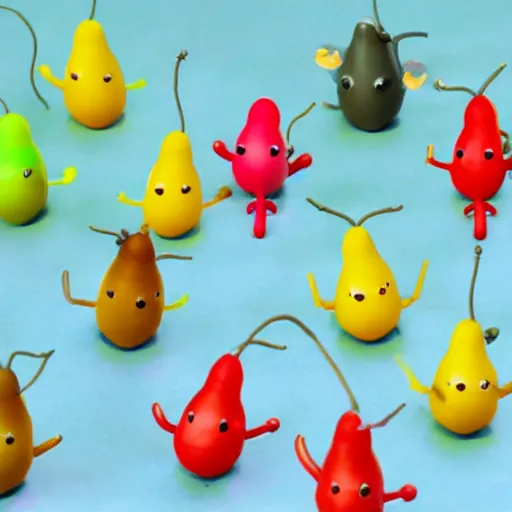 Prompt: pikmin chtulhu