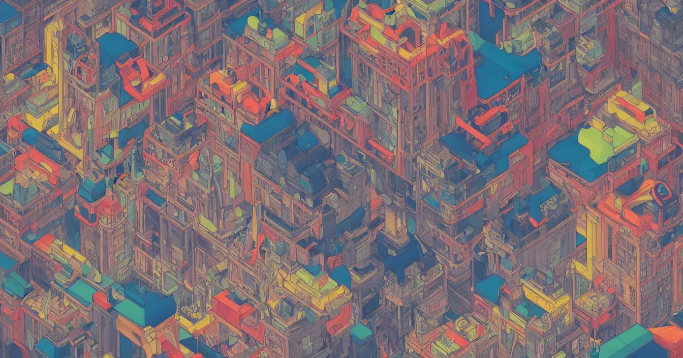 Image similar to excellent painted isometric view of nike air max 1 'pompidou by night', high quality masterpiece painted, patterned background, 4k, trending on artstation, octane render, art by James Jean and artgerm and greg rutkowski and alphonse mucha and craig mullins and James Jean and Andrei Riabovitchev and Marc Simonetti and peter mohrbacher