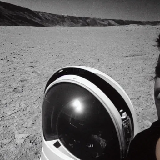 Image similar to The first selfie taken on planet Uranus