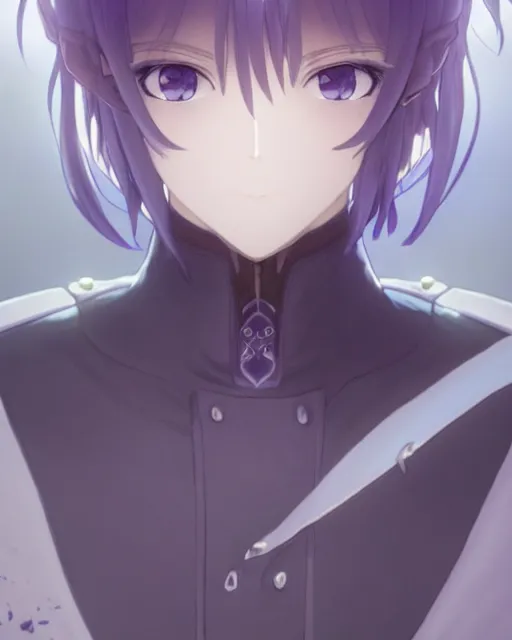 Prompt: symmetrical cantered portrait Violet Evergarden as a fantasy paladin, cute-fine-face, pretty face, realistically shaded, Perfect face, fine details. Anime, realistic shaded lighting by Ilya Kuvshinov, katsuhiro otomo, ghost-in-the-shell, magali villeneuve, artgerm, rutkowski, WLOP Jeremy Lipkin, Giuseppe Dangelico Pino, Michael Garmash, Rob Rey