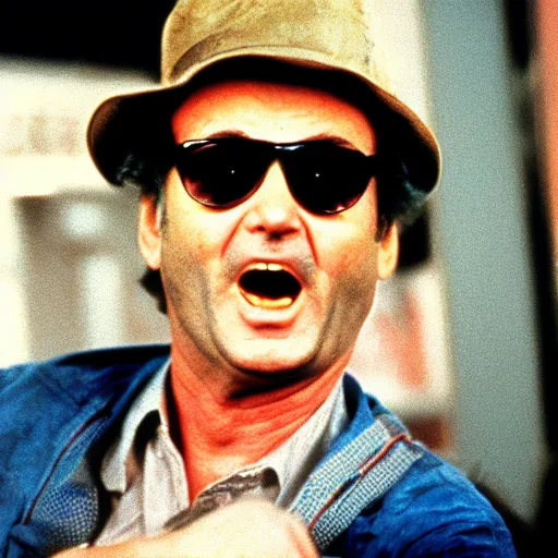 Image similar to bill murray in fear and loathing