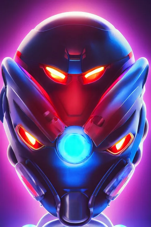 Image similar to robot ninja mask helmet megaman x zero rockman 2 0 2 2 switch game boss legacy collection fanart artsation hyper realistic, octane render clouds, neon colors, bright lights, avatar movie style blue color, 3 2 k image, avatar movie with what if marvel style animation, xel - shaded animation style