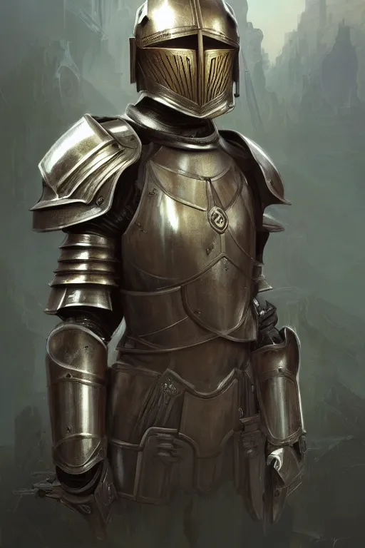 Image similar to beautiful and luxury and holy and elite and dieselpunk young three empire armor knight portrait +shinnyy eyes+front face with light flowing hair, ultradetail face, art and illustration by tian zi and craig mullins and WLOP and alphonse mucha, fantasy, intricate complexity, human structure, human anatomy, fantasy character concept, watermark, blurry, hyperrealism 8k