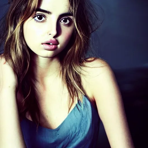 Image similar to a photo that looks a little bit like ana de armas.