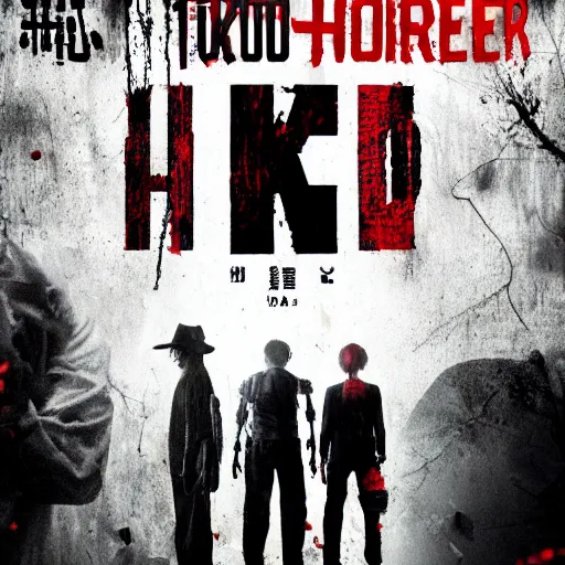 Image similar to 8 k uhd new horror movie poster from takeshi miike, uhd details