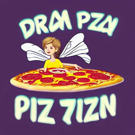 Image similar to !dream pizza fairy,