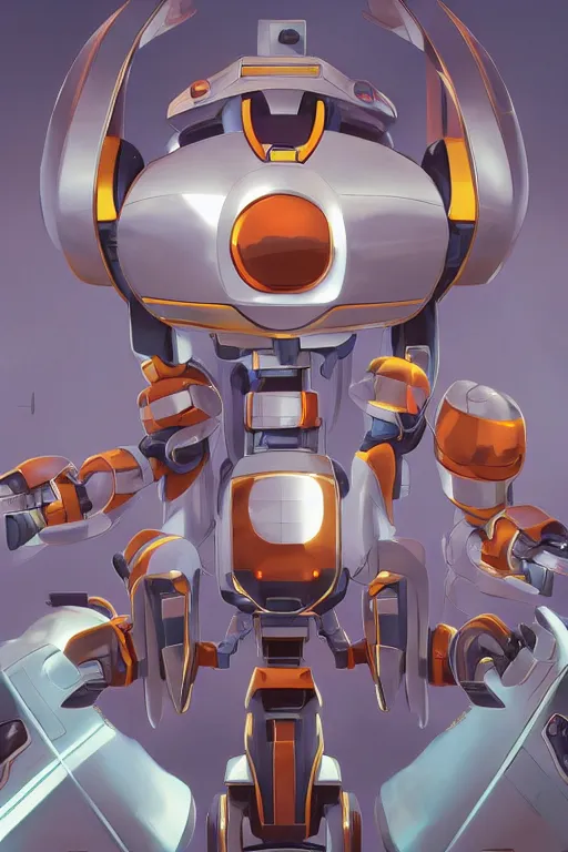 Image similar to metabots medabots medarotto medarot robot minimalist comics, behance hd by jesper ejsing, by rhads, makoto shinkai and lois van baarle, ilya kuvshinov, rossdraws global illumination ray tracing hdr radiating a glowing aura