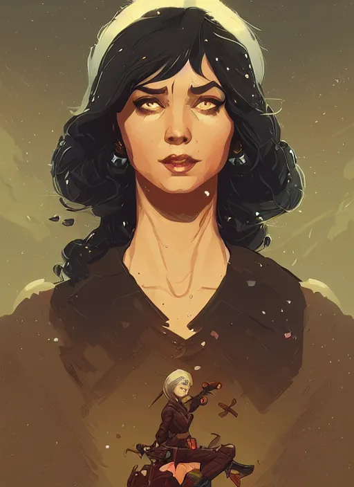 Image similar to portrait of beautifull maiden, cute face. dark fantasy, d & d, artstation, art by petros afshar, tom whalen, laurie greasley and greg rutkowski and ilya kuvshinov