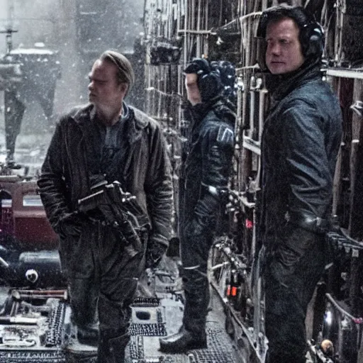 Prompt: stills from an upcoming Christopher Nolan movie, movie leaks, full HD