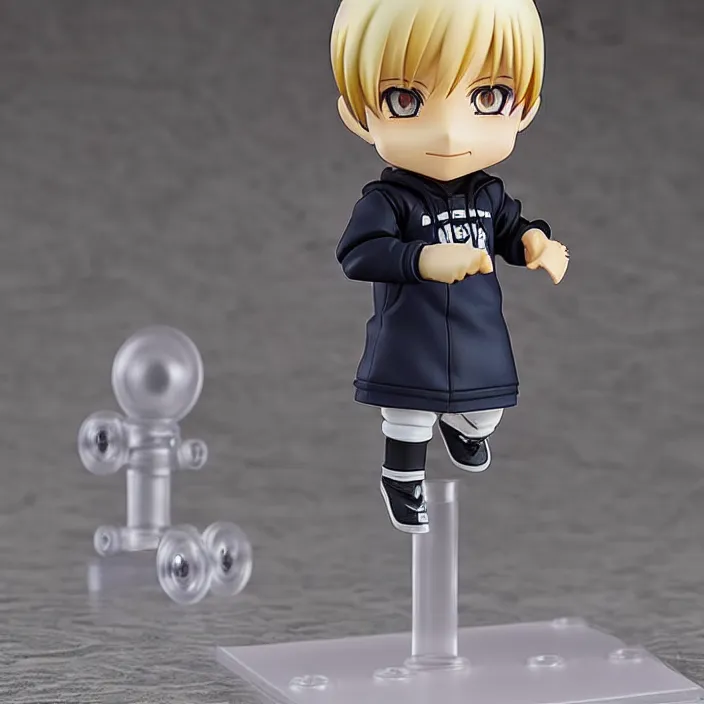 Prompt: a anime nendoroid of Eminem, figurine, product photo, detailed