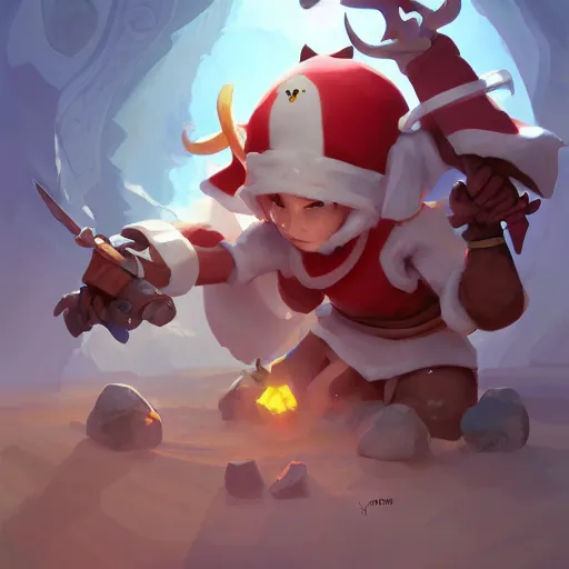 Prompt: Dofus fanart from dofus online , by Stanley Artgerm Lau, WLOP, Rossdraws, James Jean, Andrei Riabovitchev, Marc Simonetti, Yoshitaka Amano, ArtStation, CGSociety,