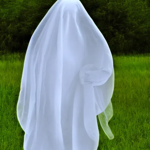 Prompt: real ghost photo