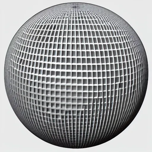 Prompt: 3d mesh of a sphere