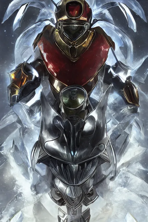 Image similar to helmet armor guardian destiny in witch queen illumination ray tracing hdr fanart arstation by sung choi robot ninja mask and eric pfeiffer and gabriel garza and casper konefal