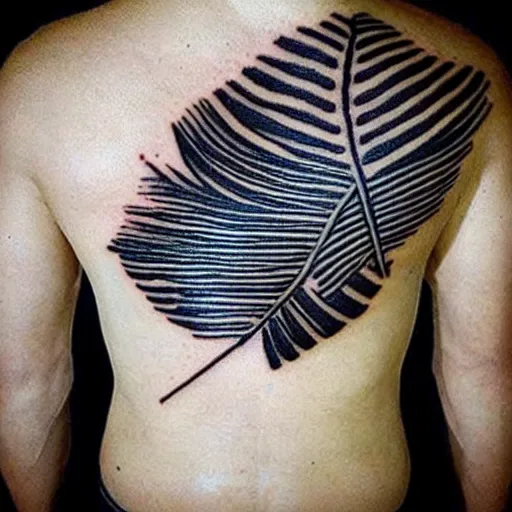 Prompt: a black line drawn tattoo of a monsters deliciosa leaf and a alocasia zebrina leaf, intricate details, ornamental, elegant, symmetrical!! symmetrical - tatoo!!