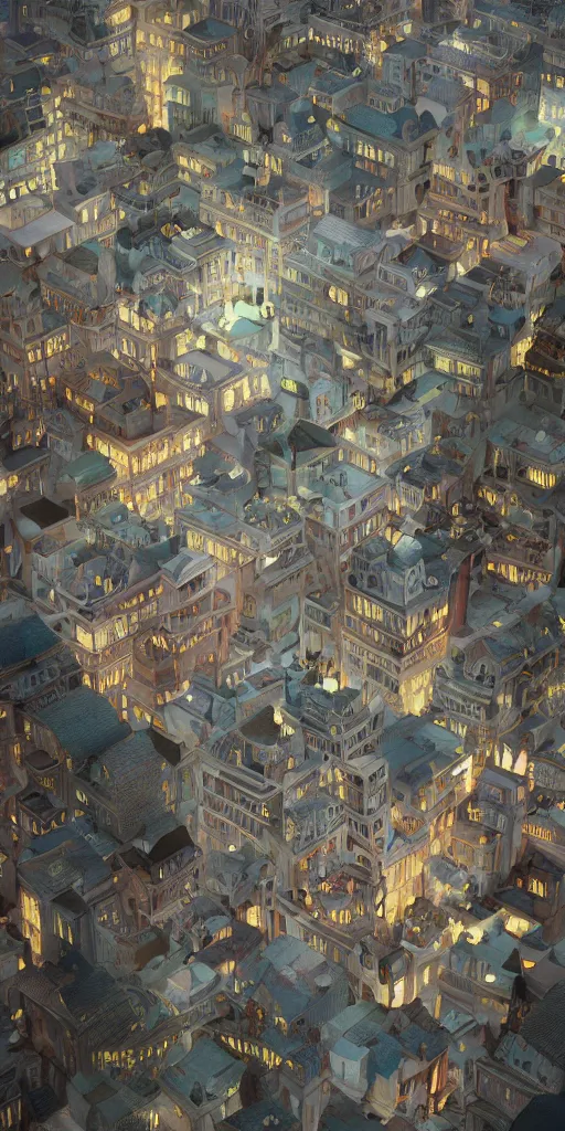 Image similar to city buildings made out of colored folded origami !paper, !origami, !city background, ethereal, fantasy, Lawrence Alma-Tadema, James Jean, oozium, peter morbacher, angelarium, alchemy, luxury, heavenly light, Soft illumination, Trending on artstation, Cinematic Lighting, very detailed, 3D, octane render, artgerm