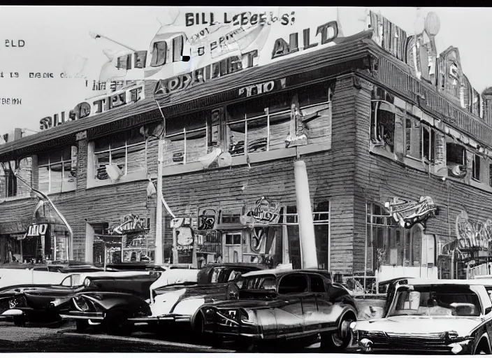 Image similar to big bill hell's cars, automobile dealership in baltimore, maryland