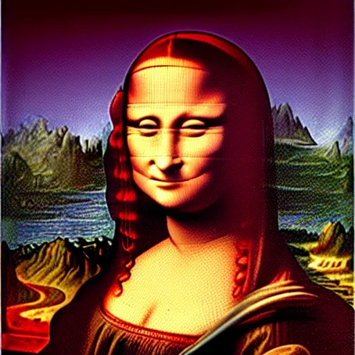 Image similar to Mona Lisa by Rob Gonsalves