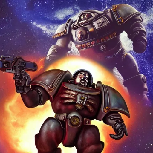 Prompt: Space Marine