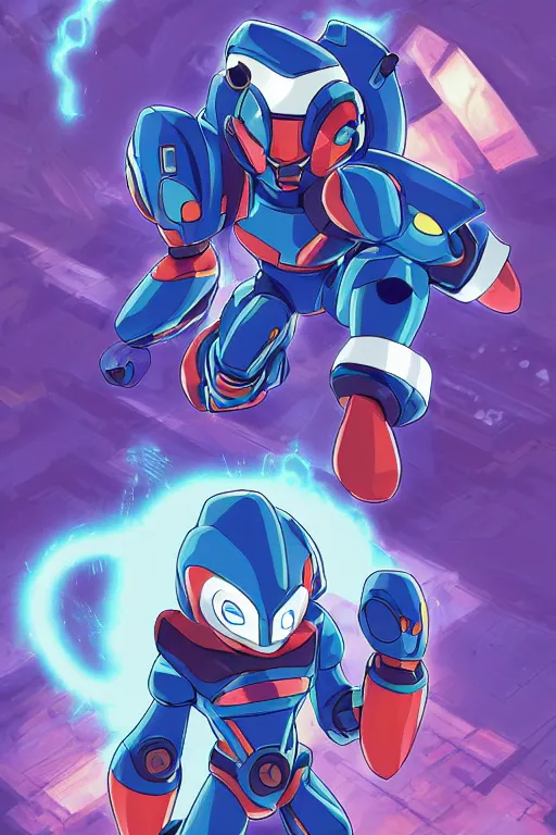 Image similar to robot ninja mask helmet megaman x zero rockman 2 0 2 2 switch game boss legacy collection fanart artsation, art gta 5 comics, behance hd by jesper ejsing, by rhads, makoto shinkai and lois van baarle, ilya kuvshinov, rossdraws global illumination ray tracing