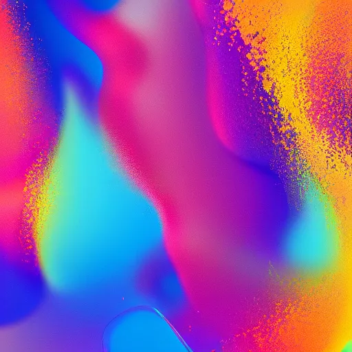 Prompt: high quality rendering of phone wallpaper, glossy fluid transulcent shapes in vibrant colors floating on a colorful background, octane, redshift, 4k