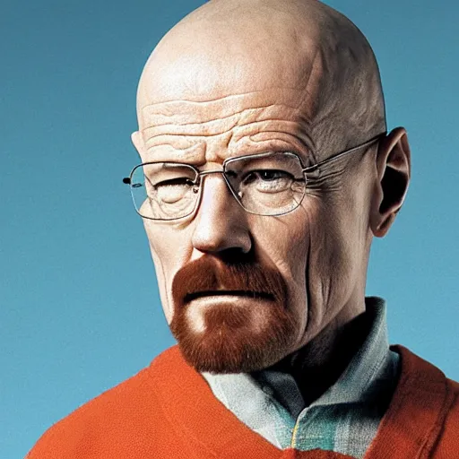 Image similar to Walter White in sesame street