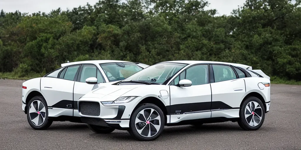 Prompt: “1980s Jaguar I-Pace”