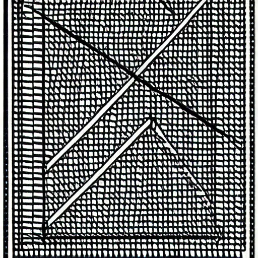 Image similar to line hatch pattern, pen and ink, diagonal hatch, black and white, cross hatch