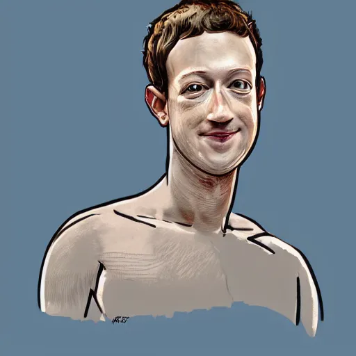 Prompt: Professional illustration of Mark Zuckerberg as a lizard, high resolution, trending on artstation