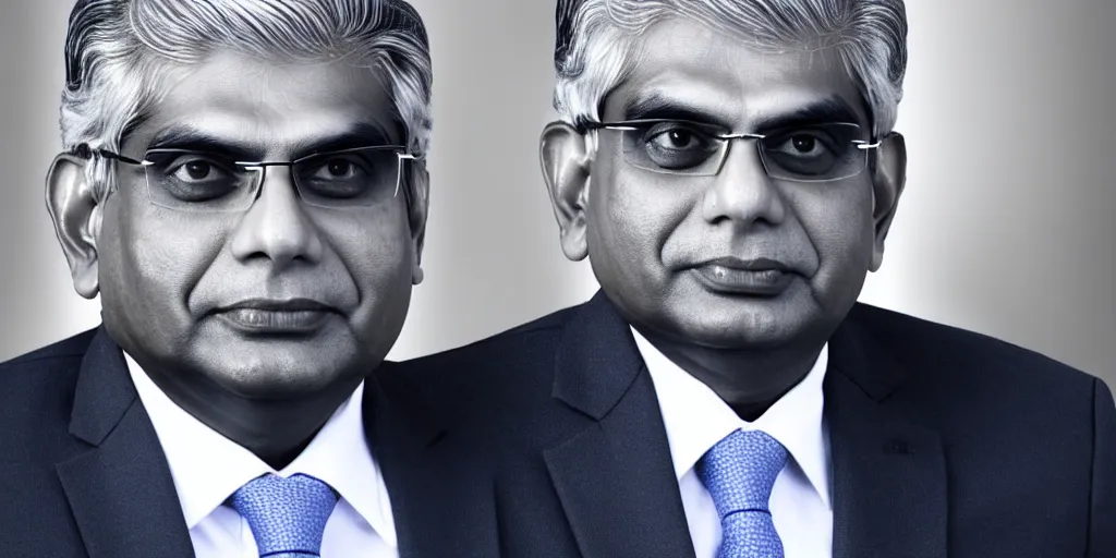 Image similar to low angle portrait of ranil wickramasinghe