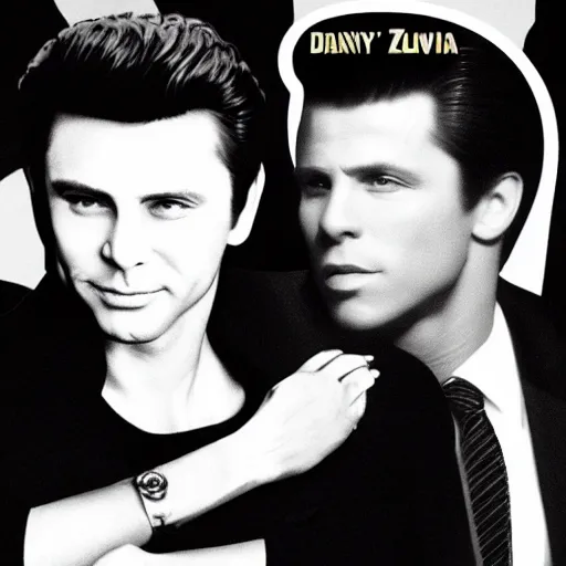 Image similar to vladimir putin is starring as danny zuko in grease, hollywood film poster, realistic, 8 k,