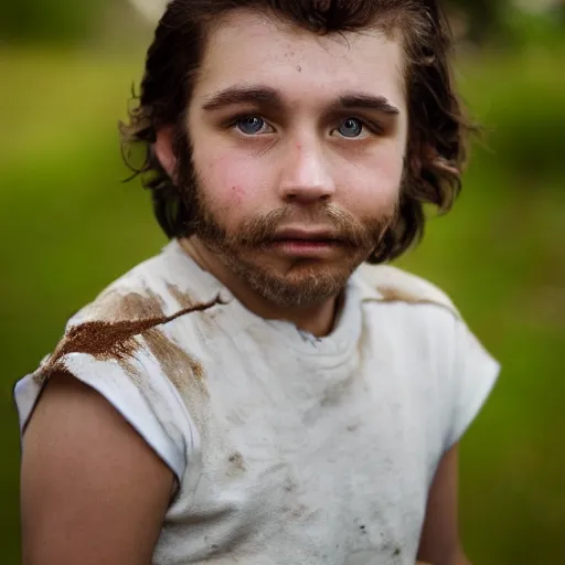 portrait of a beautiful white Colombian male with | Stable Diffusion