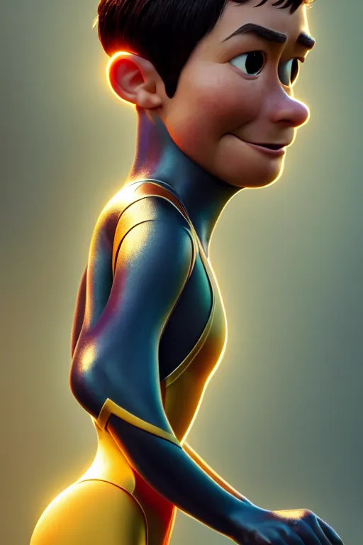 Image similar to pixar man cristiano ronaldo | glamorous oily soft polished rich ornate modern | weta disney pixar movie still photo | hi - fructose, sci fi fantasy, smooth, octane render, sharp focus, artstation, monokini, concept art | artgerm, mucha, rutkowski, feng zhu, wlop, loish