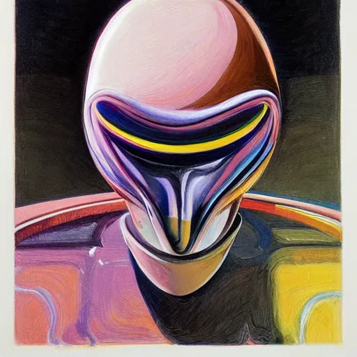 Image similar to alien by wayne thiebaud