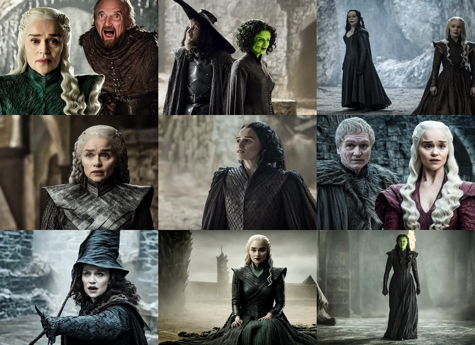 Prompt: the wicked witch of the game of thrones