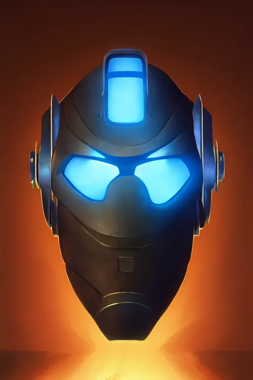 Image similar to epic mask helmet robot ninja portrait stylized as fornite style game design fanart by concept artist gervasio canda, behance hd by jesper ejsing, by rhads, makoto shinkai and lois van baarle, ilya kuvshinov, rossdraws global illumination radiating a glowing aura global illumination ray tracing hdr render in unreal engine 5