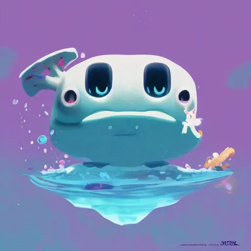 Prompt: cutes axolotl swimming playing, painting by Goro Fujita art, sharp focus, highly detailed, ArtStation