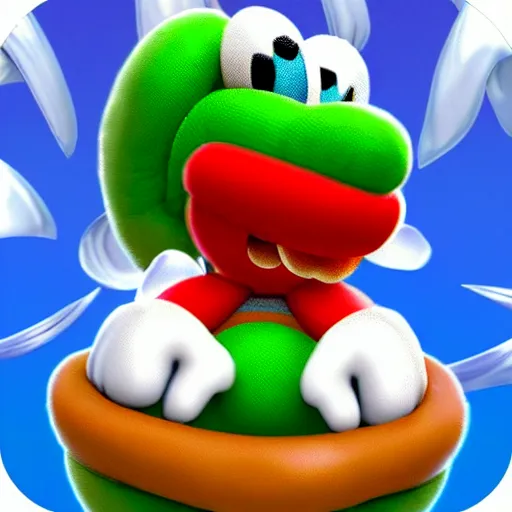 Image similar to yoshi from super mario world