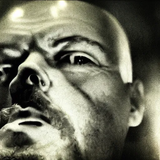 Image similar to Underwater close up portrait of Vladimir Lenin by Trent Parke, clean, detailed, Magnum photos