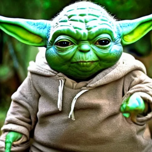 Image similar to obese Yoda