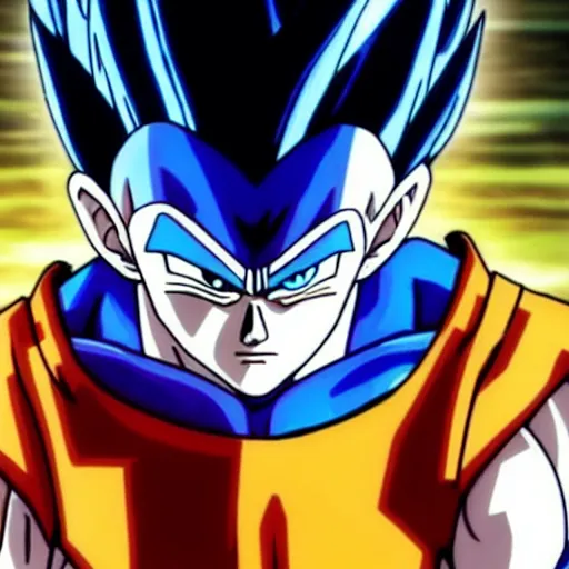 Image similar to vegeta in the live action movie, in the style of dragonball the movie