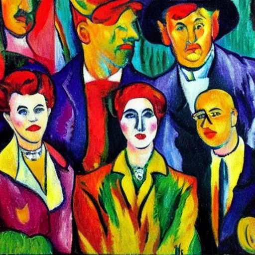 Image similar to fauvism