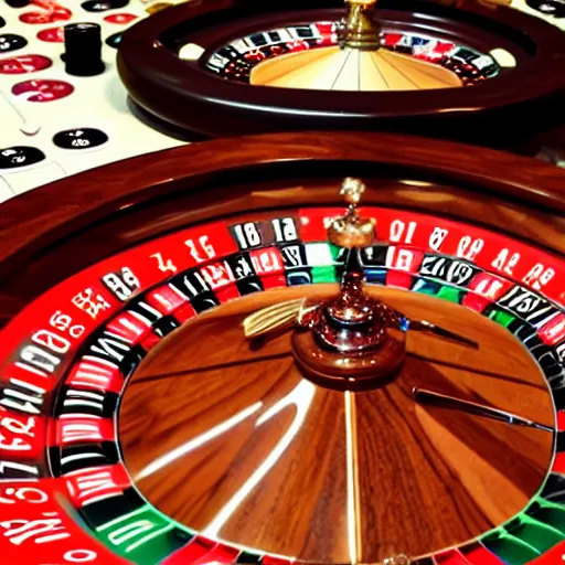 Image similar to detailed casino roulette, solana