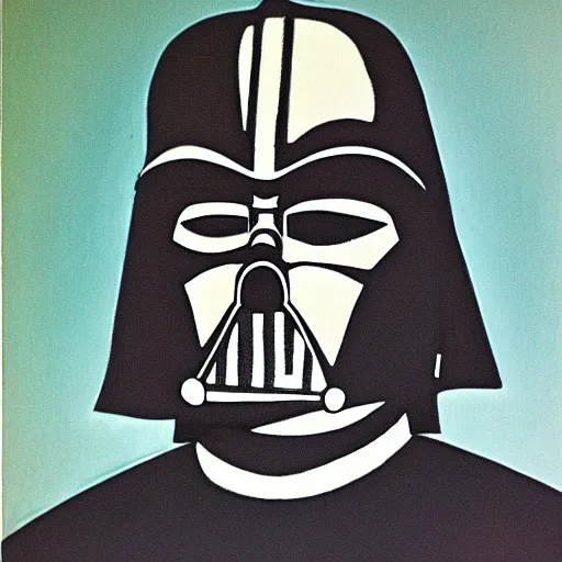 Prompt: Portrait of Darth Vader by Picasso - n 6