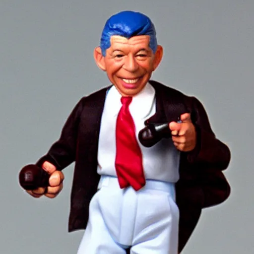 Image similar to action figure of Alfred E. Newman from MAD magazine, mint condition