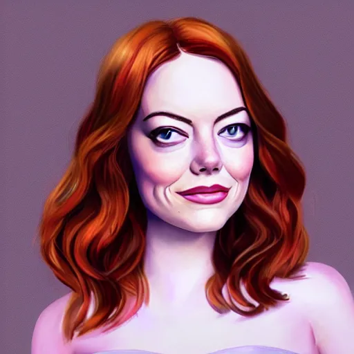 Image similar to full body portrait of Emma Stone as a Disney princess, professional studio lightening, volumetric lightening, photorealism