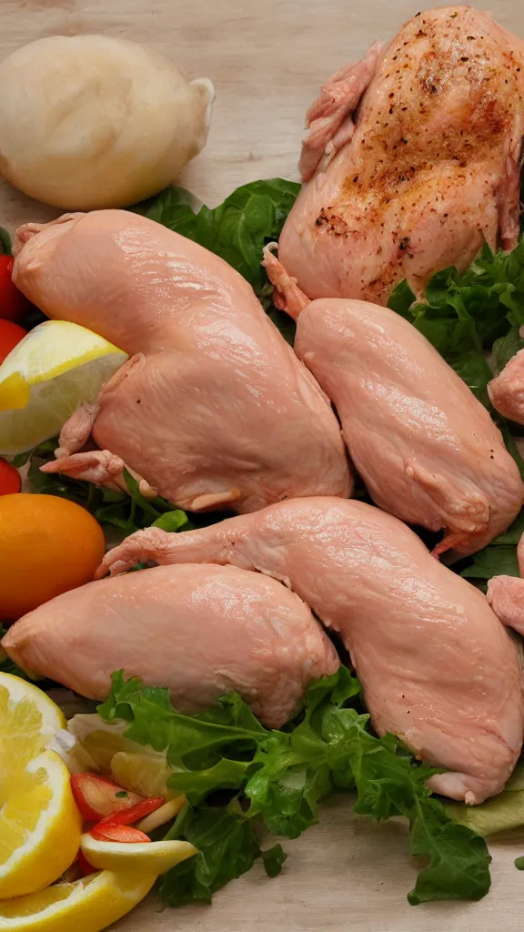 Image similar to liz truss raw chicken