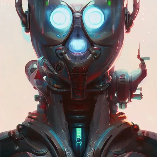 Image similar to a portrait of a cybernetic martian, cyberpunk concept art by pete mohrbacher and wlop and artgerm and josan gonzales, digital art, highly detailed, intricate, sci-fi, sharp focus, Trending on Artstation HQ, deviantart, unreal engine 5, 4K UHD image